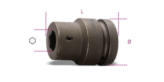 Afbeeldingen van BETA Slagbithouder 1" 22MM 727PI/22