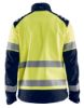 Afbeeldingen van BLÅKLÄDER Softshell jack 4497 marineblauw/High Vis geel S
