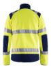 Afbeeldingen van BLÅKLÄDER Fleecejack winddicht 4888 High Vis geel/marineblauw XS