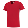Afbeeldingen van TRICORP T-shirt V-hals Slim-Fit 101005 rood 3XL