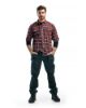 Afbeeldingen van BLÅKLÄDER Werkbroek denim met stretch X1900 1960 marineblauw/zwart D84