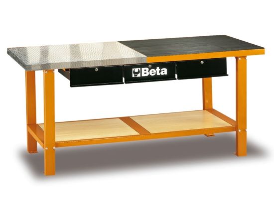 Afbeeldingen van BETA Werkbank grijs C56M G