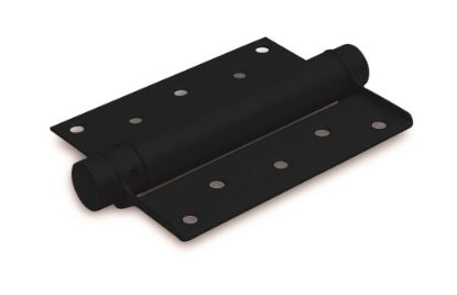 Afbeeldingen van IBFM Bommerscharnier enkelwerkend staal zwart 29/75MM t.b.v. deurdikte 18-25MM