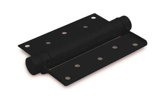 Afbeeldingen van IBFM Bommerscharnier enkelwerkend staal zwart 39/175MM t.b.v. deurdikte 40-45MM