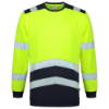 Afbeeldingen van TRICORP Sweater High Vis bi-colour 303004 fluor geel/inkt XL