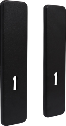 Afbeeldingen van OXLOC Klikschild kort sleutelgat Saint Denis aluminium zwart SL56