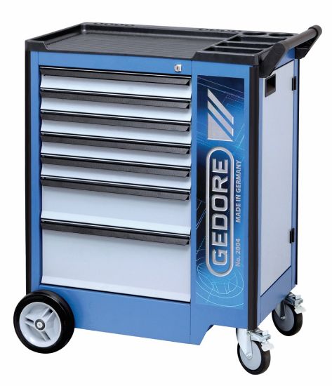 Afbeeldingen van GEDORE Gereedschapswagen 2004 0511 E + lade-uittrekblokkering