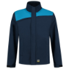 Afbeeldingen van TRICORP Softshell bi-colour Naden 402021 inkt/turquoise 2XL