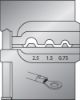 Afbeeldingen van GEDORE Krimpbek t.b.v. ongeïsoleerde kabelschoenen 4/6/10MM²