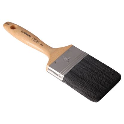 Afbeeldingen van COPENHAGEN PRO Platte kwast 4* KREX synthetisch haar met FSC houten steel 3