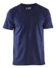 Afbeeldingen van BLÅKLÄDER T-shirt V-hals 3360 marineblauw S