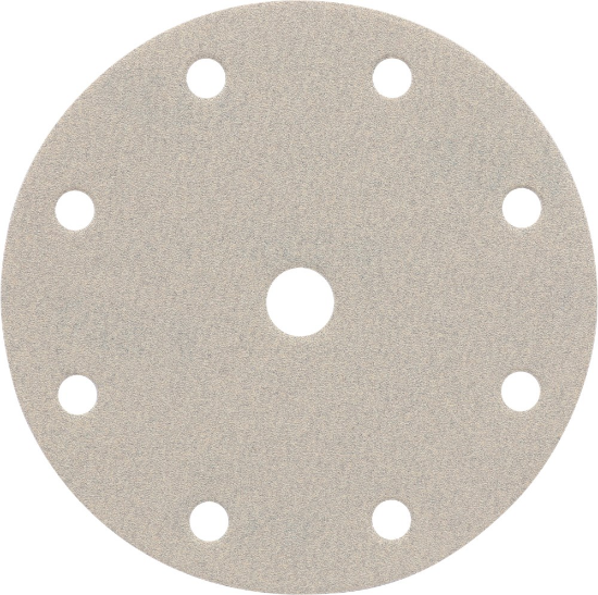 Afbeeldingen van KELFORT Klitschuurschijf wit 9-gat 150MM K120 10x