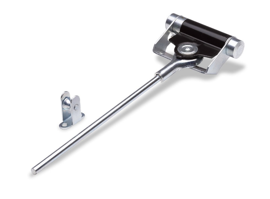 Afbeeldingen van IBFM Deursluiter zwaarte 2 staal zwart inclusief stelgereedschap