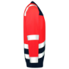 Afbeeldingen van TRICORP Softshell High Vis bi-colour 403021 fluor rood/inkt M
