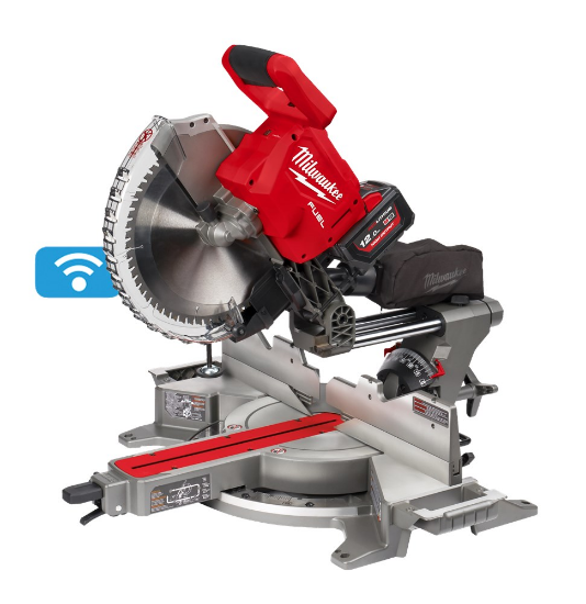 Afbeeldingen van MILWAUKEE Accu afkortzaag M18FMS305-121 ONE-KEY 305MM