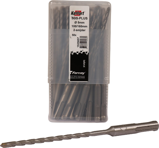 Afbeeldingen van KELFORT Hamerboor SDS-PLUS 2-snijder 5X100/160 50x