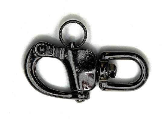 Afbeeldingen van Snapsluiting met wervel RVS316 70MM