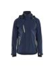 Afbeeldingen van BLÅKLÄDER Shelljack stretch 4483 donker marineblauw/High Vis geel S