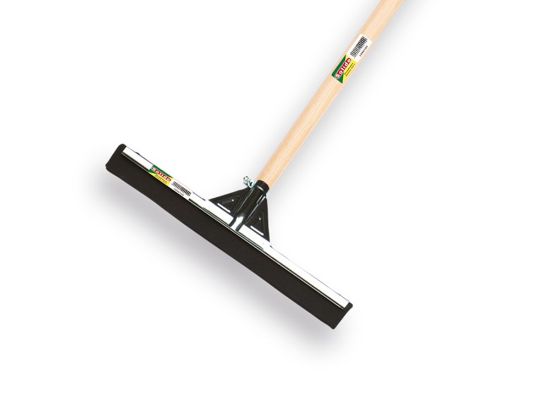 Afbeeldingen van SOLIDE Vloertrekker 45CM versterkt met IKAPÉ steel 150X2,8CM