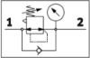 Afbeeldingen van Drukregelaar manometer R¼-6MM