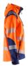 Afbeeldingen van BLÅKLÄDER Softshell jack 4491 High Vis oranje/marineblauw M