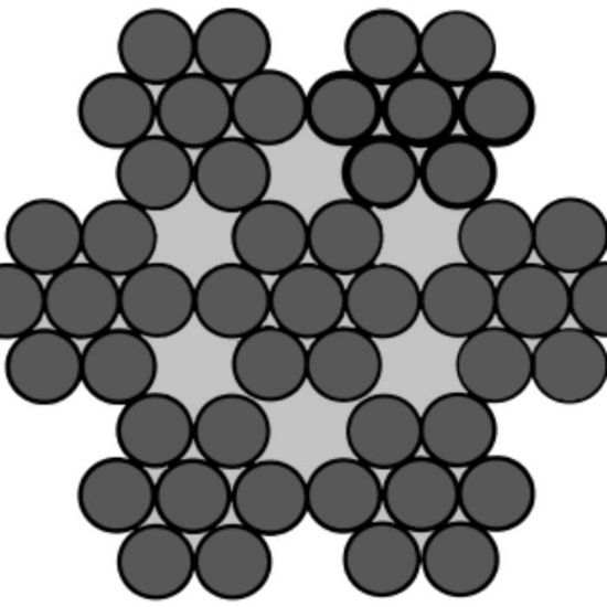 Afbeeldingen van Staalkabel RVS AISI 316 7X19 2MM