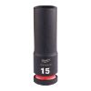 Afbeeldingen van MILWAUKEE Dop SHOCKWAVE ½" lang 15MM