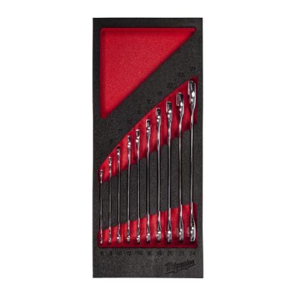 Afbeeldingen van MILWAUKEE Steeksleutelset in foam inlay 10x