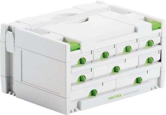 Afbeeldingen van FESTOOL Sortainer SYS 3-SORT/9 395X295X210MM 9 vaks