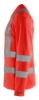 Afbeeldingen van BLÅKLÄDER T-shirt UV met lange mouwen 3381 High Vis rood S