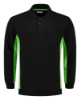 Afbeeldingen van TRICORP Polosweater bi-colour + borstzak 302001