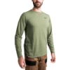 Afbeeldingen van MILWAUKEE Shirt hybrid long sleeve HTLSGN groen M