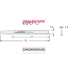 Afbeeldingen van ROTEC Decoupeerzaagblad DC620 / T118A 5x