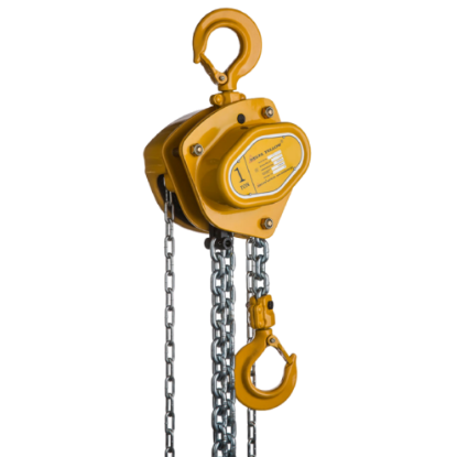 Afbeeldingen van DELTA Handkettingtakel geel 1ton 10M