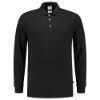 Afbeeldingen van TRICORP Poloshirt Slim-Fit met lange mouwen 201017 zwart 2XS