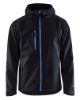 Afbeeldingen van BLÅKLÄDER Softshell jack 4949 zwart/korenblauw L