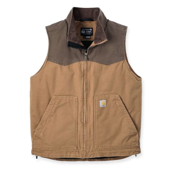 Afbeeldingen van CARHARTT Vest Montana Duck 106433 carhartt brown/coffee XL