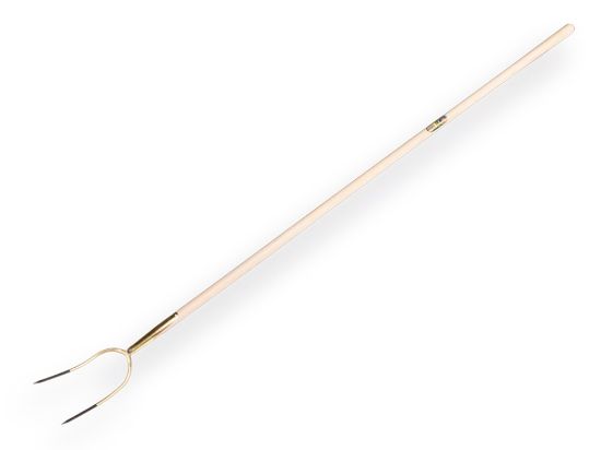Afbeeldingen van Hooivork 2-tands met veerbus steel 180CM