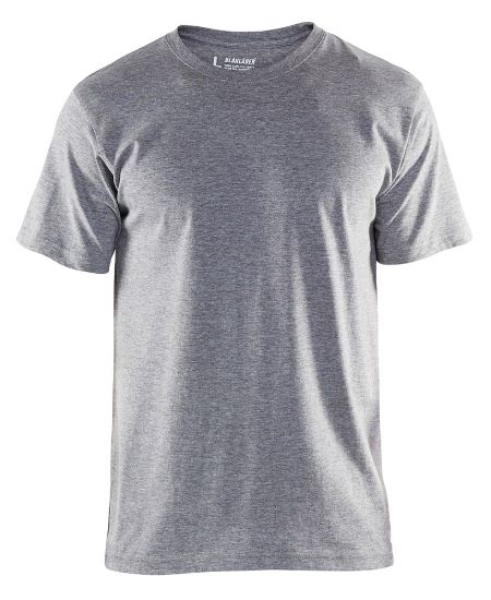 Afbeeldingen van BLÅKLÄDER T-shirt 3525 grijs mêlee L