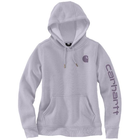 Afbeeldingen van CARHARTT Sweatshirt lange mouwen met grafische print dames 102791 lilac haze XS