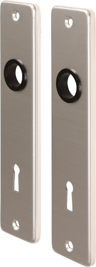 Afbeeldingen van OXLOC Kortschild krukgat + sleutelgat Roubaix aluminium SL72