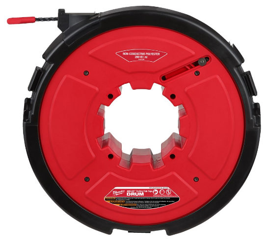 Afbeeldingen van MILWAUKEE Trekveer niet geleidend trommel polyester 6MM 60M t.b.v. M18FPFT