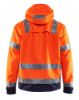 Afbeeldingen van BLÅKLÄDER Jack ongevoerd 4837 High Vis oranje/marineblauw L