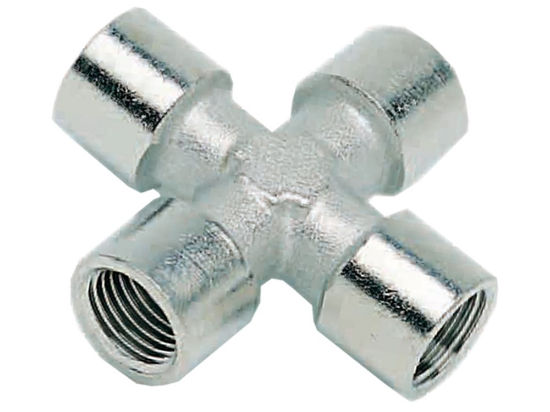 Afbeeldingen van X-draadfitting G⅜" binnendraad/binnendraad/binnendraad/binnendraad