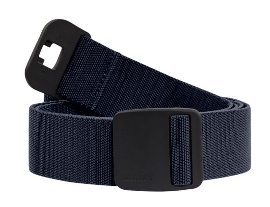 Afbeeldingen van BLÅKLÄDER Riem met stretch zonder metaal 4047 donker marineblauw S/M
