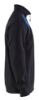 Afbeeldingen van BLÅKLÄDER Sweatshirt bi-colour met halve rits 3353 zwart/korenblauw M