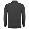 Afbeeldingen van TRICORP Polosweater met boord 301005 antraciet melange L