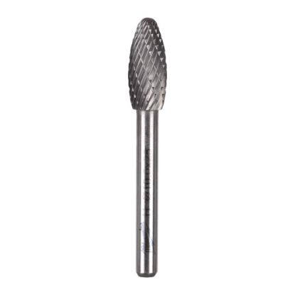 Afbeeldingen van MILWAUKEE Stiftfrees carbide type H ronde boog 6X10MM