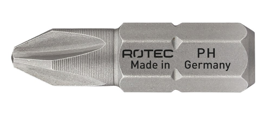 Afbeeldingen van ROTEC Schroefbit ¼" PRO PH2 25MM C6,3 BASIC 10x