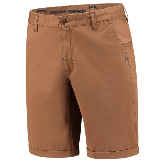 Afbeeldingen van TRICORP Chino kort Premium 504008 bronsbruin 32